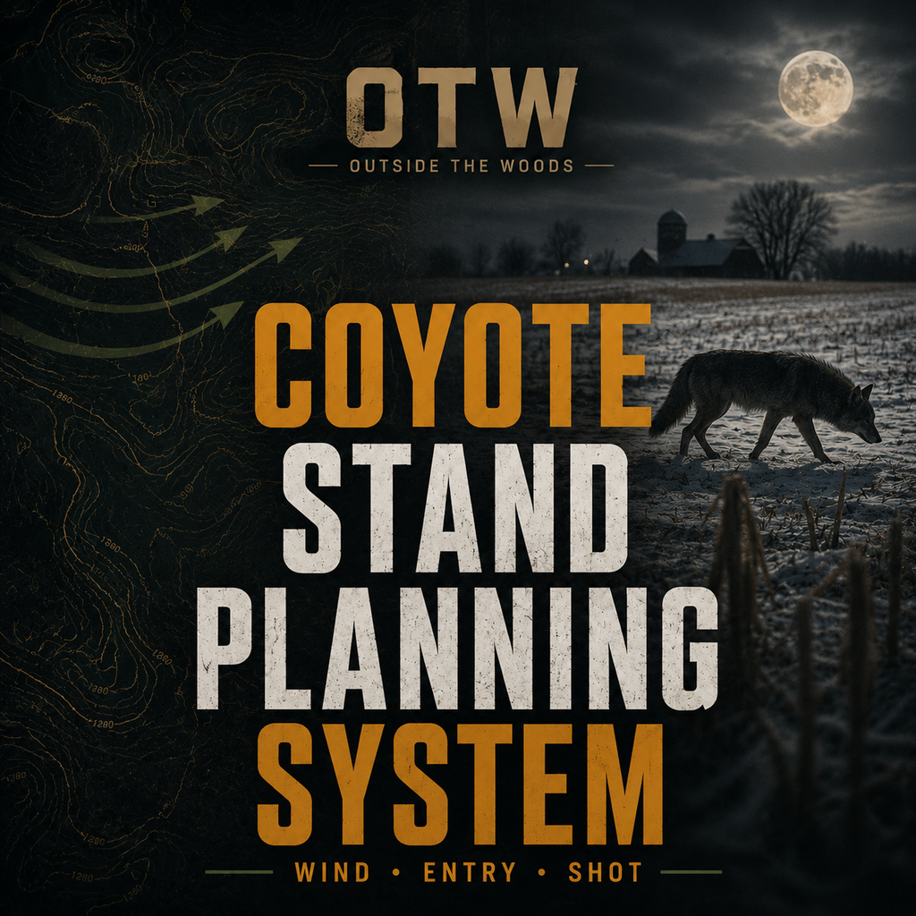 Coyote Stand Planning System: Wind, Entry & Shot Control