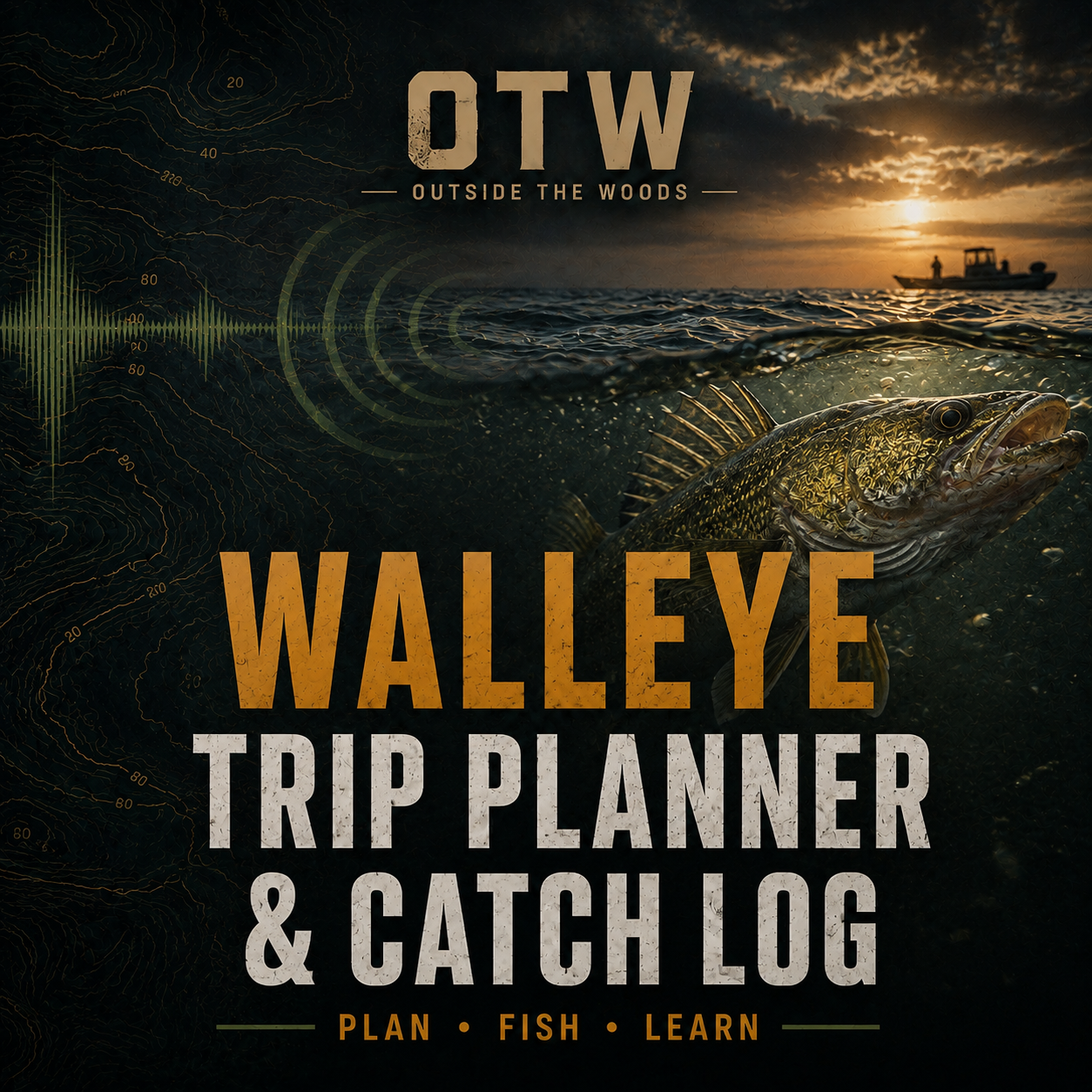 Walleye Trip Planner & Catch Log: Plan Smarter & Find Repeatable Patterns